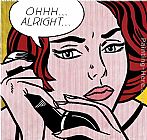 Roy Lichtenstein Canvas Paintings - Ohhh...Alright.